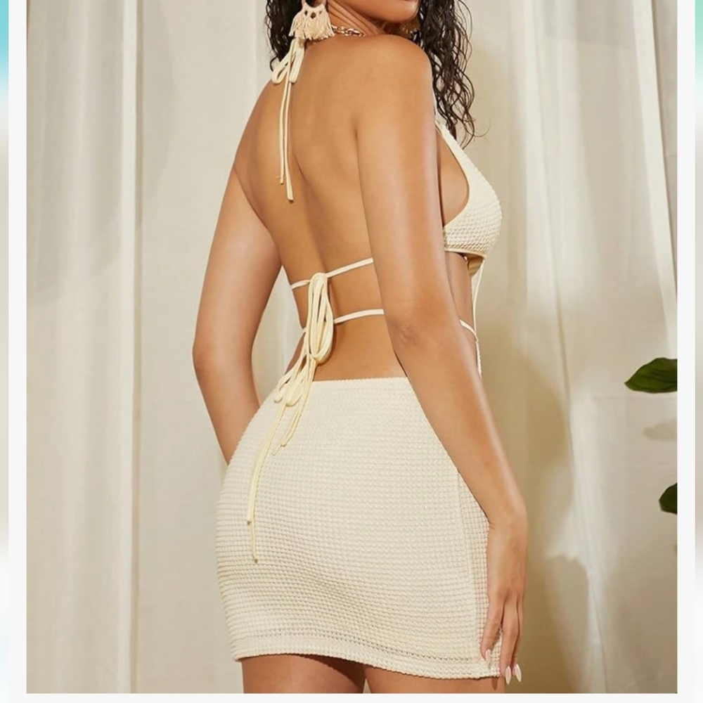 Short dress.